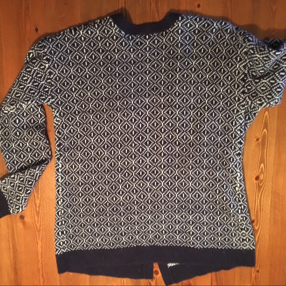 Open front patterned cardigan - Picture 4 of 4